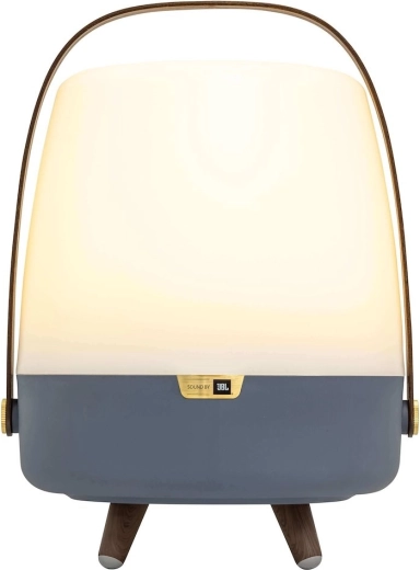 Kooduu Lite-Up Play lámpara portátil iluminada con altavoz JBL Ocean Blue - 1 unidad