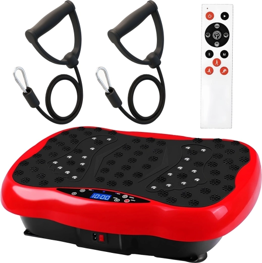 Plataforma vibratoria Vibro Slim roja