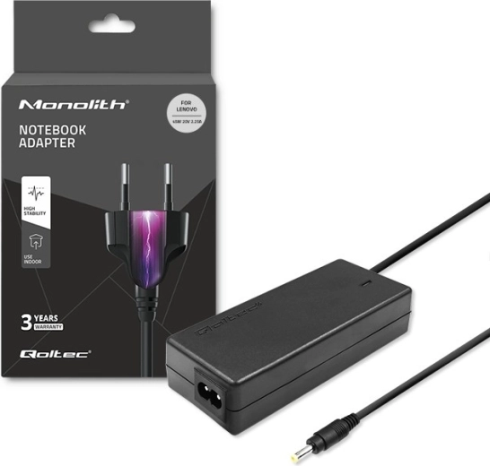 Adaptador de corriente para Lenovo 45 W 20 V 2.25 A 4.0 × 1.7 mm + cable de red