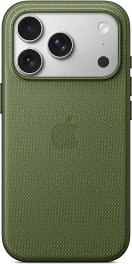 Funda de tejido TechWoven con MagSafe para iPhone 17 Pro – verde