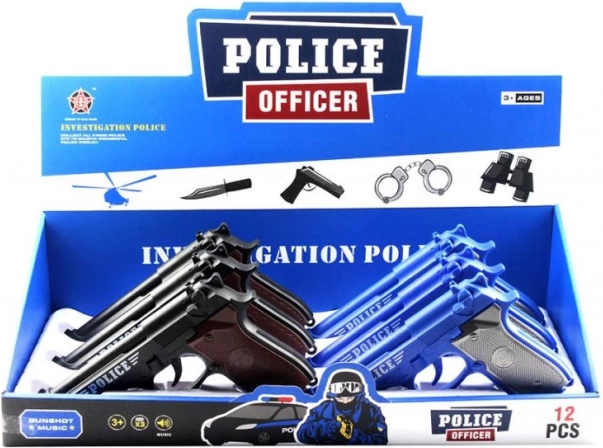 Pistola con sonido de disparo para niños MAC TOYS