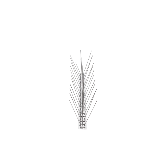 Púas antipalomas 50 cm – 36 púas