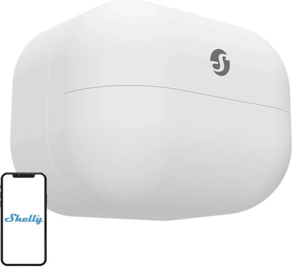 Sensor de movimiento inalámbrico con luxómetro SHELLY BLU Motion (Bluetooth)