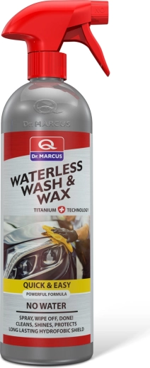 Dr. Marcus Titanium limpiador y cera sin agua para automóvil 750 ml