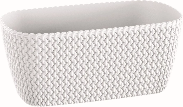 Jardinera Splofy Case 29,7 cm blanca