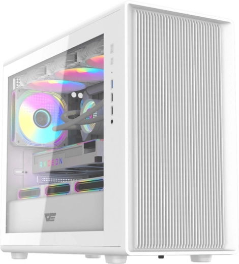 Caja de ordenador Darkflash blanca