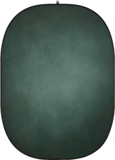 Fondo fotográfico plegable Godox verde oscuro 2 × 1,5 m - 1 pieza