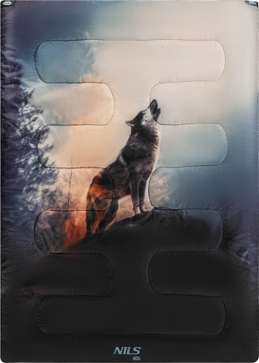 Saco de dormir NILS Camp Wolf 3v1