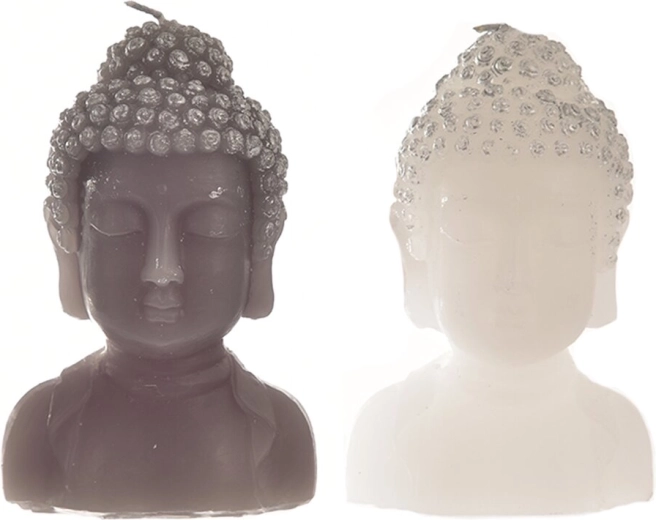 Vela Buda – vela decorativa figurativa 12 cm (2 variantes)