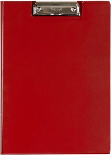 Carpeta doble de plástico A4 Classic roja