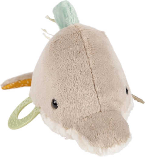Suave primer peluche de apego con distintas texturas