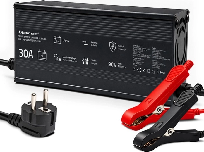 Cargador para baterías LiFePO4 de 12 V y 30 A