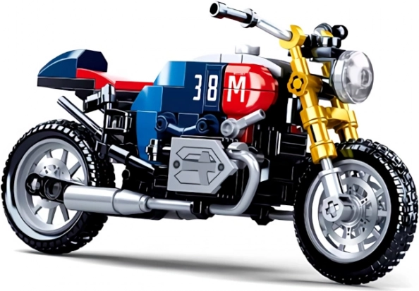Sluban Model Bricks moto café racer – set de construcción de 197 piezas