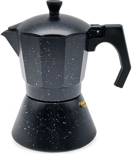 Maestro Granite cafetera moka para espresso 450 ml (9 tazas)