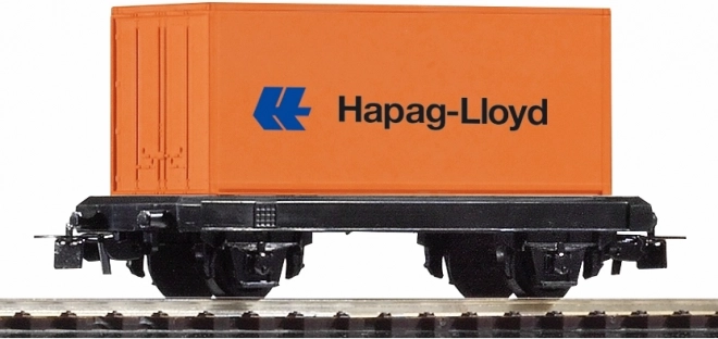 Vagón plataforma Piko myTrain con contenedor DB