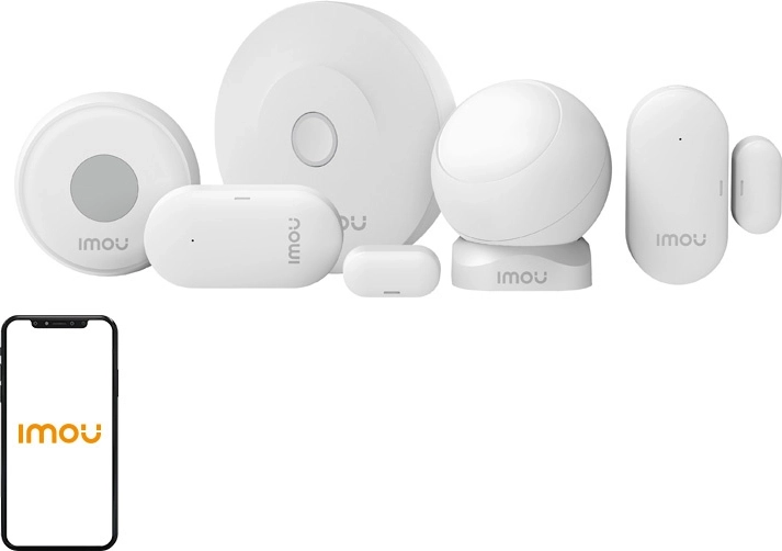 Kit de sistema de alarma inteligente Imou con puerta de enlace Zigbee y sensores