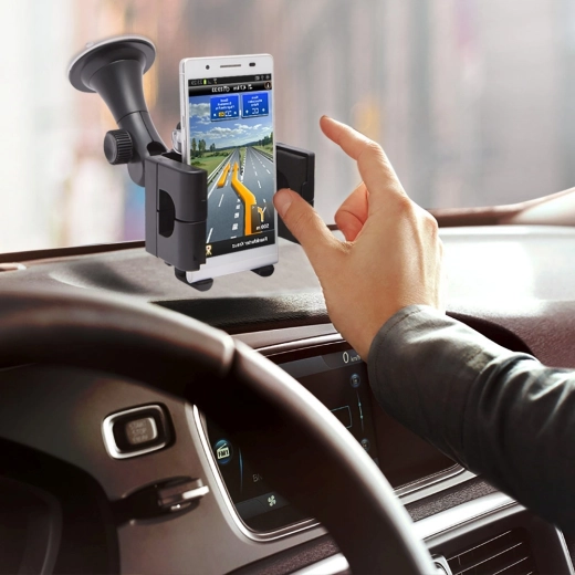 Soporte universal para coche para móvil y GPS