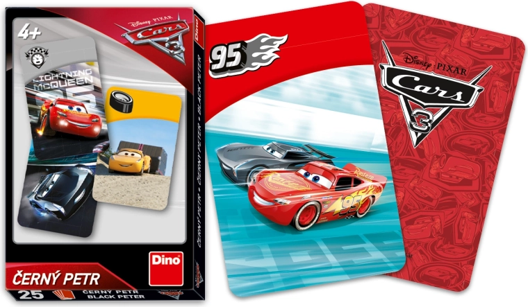 Juego de cartas Černý Petr - Cars 3