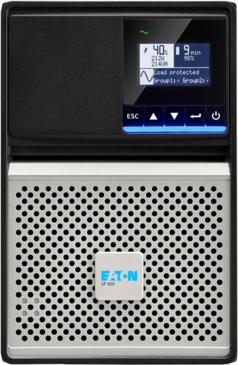 UPS EATON 5P 650 VA / 520 W con tecnología ABM+, LCD y AVR