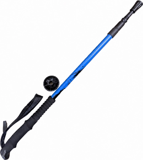Bastón de trekking ajustable para nordic walking 65–135 cm