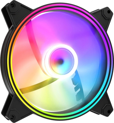 Volcano Apex 140 ARGB Reverse – ventilador silencioso de 140 mm con RGB direccionable