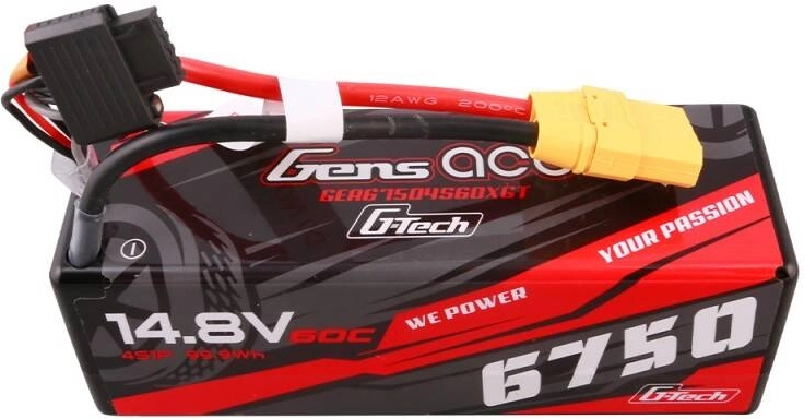Capacidad de 6750 mAh para recorridos más largos