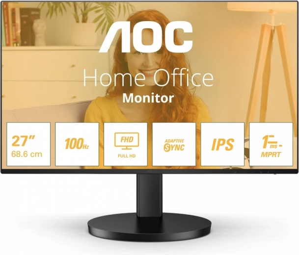 Monitor IPS AOC de 27" 100 Hz con HDMI y altavoces