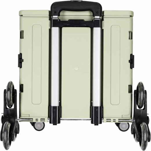 Sube escaleras con facilidad gracias al sistema tri-wheel