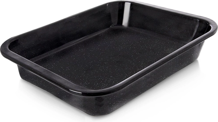 Bandeja honda esmaltada para hornear 36 × 28 × 6 cm ORION
