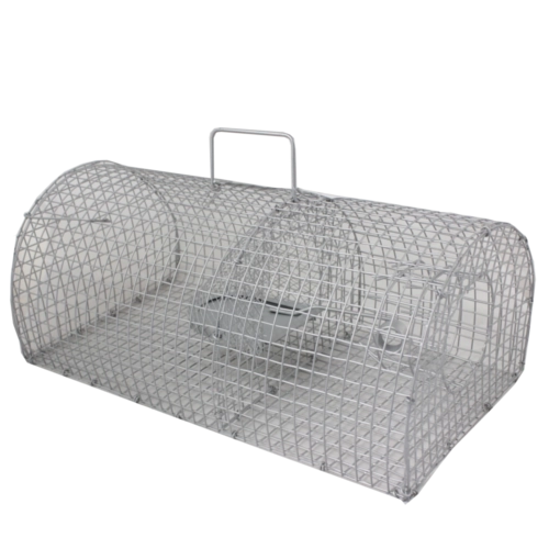 Trampa viva para ratones, ratas y martas 41 × 23,5 × 18,5 cm