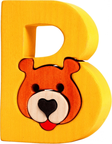 Fauna Abeceda Letra B Oso