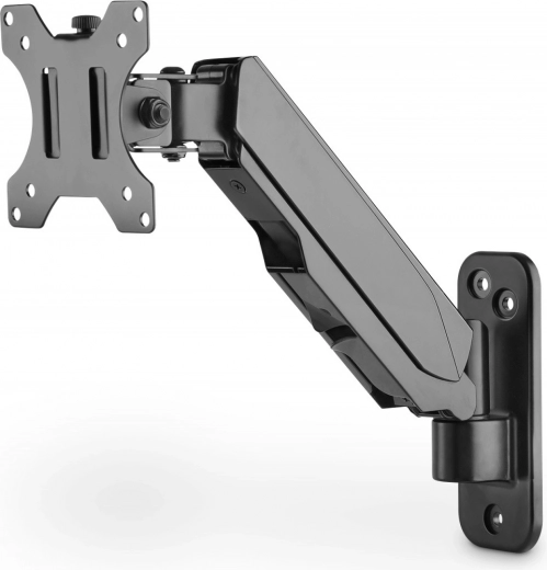 Soporte de pared para monitor con resorte de gas, 32", 8 kg