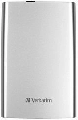 Disco duro externo 2.5" 1 TB USB 3.0 VERBATIM Store'n'Go plateado