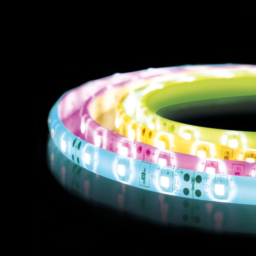 Tira LED RGB inteligente WiFi 2 × 5 m con control Tuya