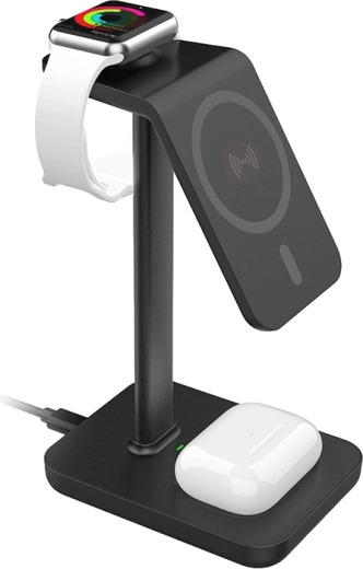 Carga de 3 dispositivos a la vez en un solo soporte