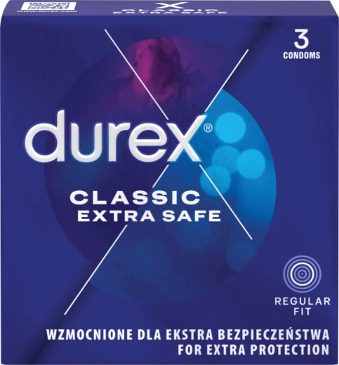 Preservativos Durex Extra Safe 3 uds