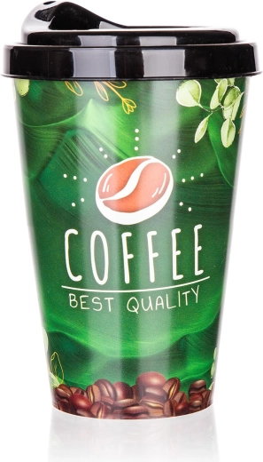 Vaso termo de viaje para café 0,4 l – reutilizable, varios diseños
