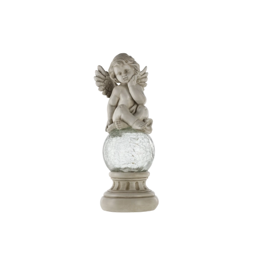 Elegante figura de angelito como decoración con estilo