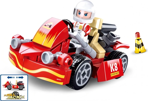 Sluban Town kart de fricción (89 piezas)
