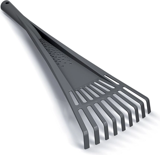 Rastrillo de mano 52 cm R Rakes – rastrillo de jardín ligero para parterres