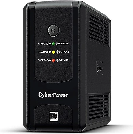 Fuente de alimentación de respaldo UPS CyberPower 850VA con AVR y protección RJ45