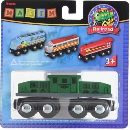 Locomotora de madera SBB Krokodýl MAXIM