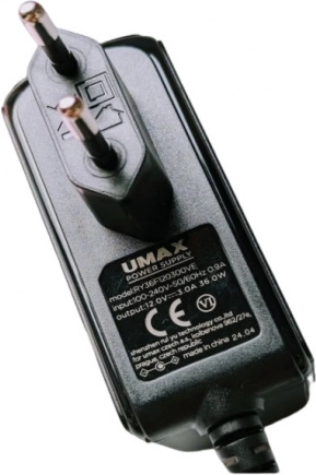 Adaptador de alimentación VisionBook 12 V / 3 A con conector de 3,5 × 1,35 mm