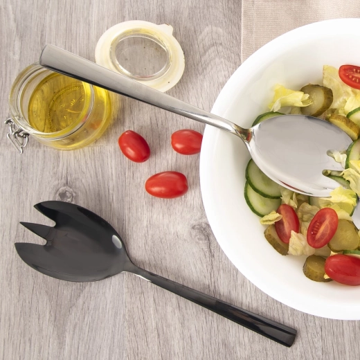 Cómodo servicio de ensaladas