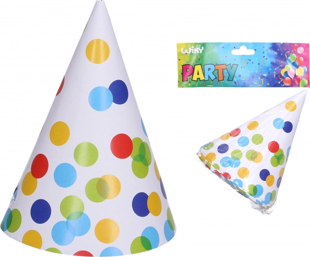 Sombreritos de fiesta Lunares 15 cm