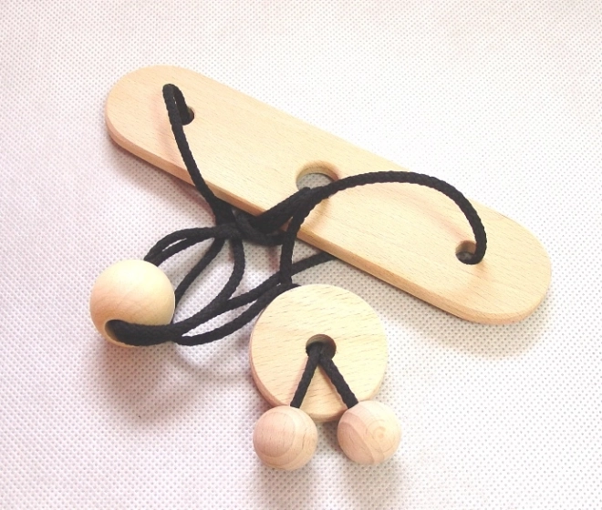 Rompecabezas de madera Nudo en tabla