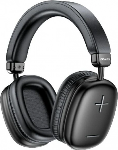 Auriculares de diadema inalámbricos AWEI AT6 negros