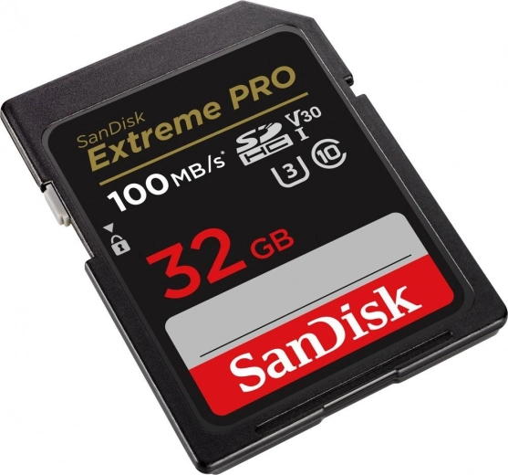 Tarjeta de memoria SanDisk Extreme Pro SDHC 32 GB UHS-I U3 V30 100/90 MB/s