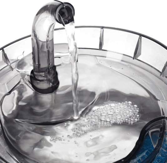 Circulación silenciosa y chorro atractivo