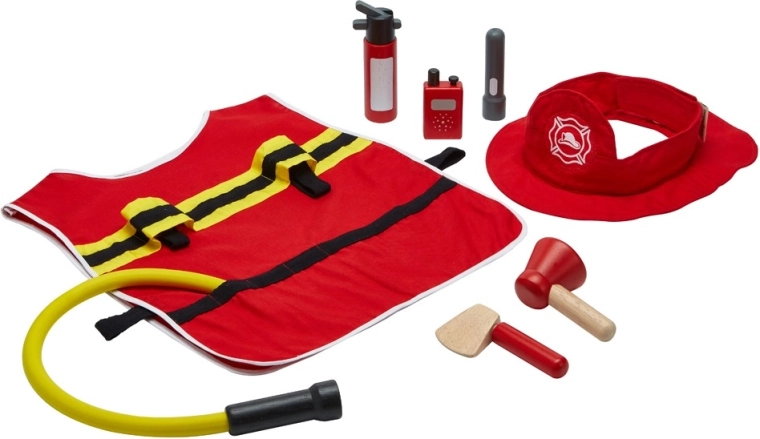 Set de bombero PlanToys para niños